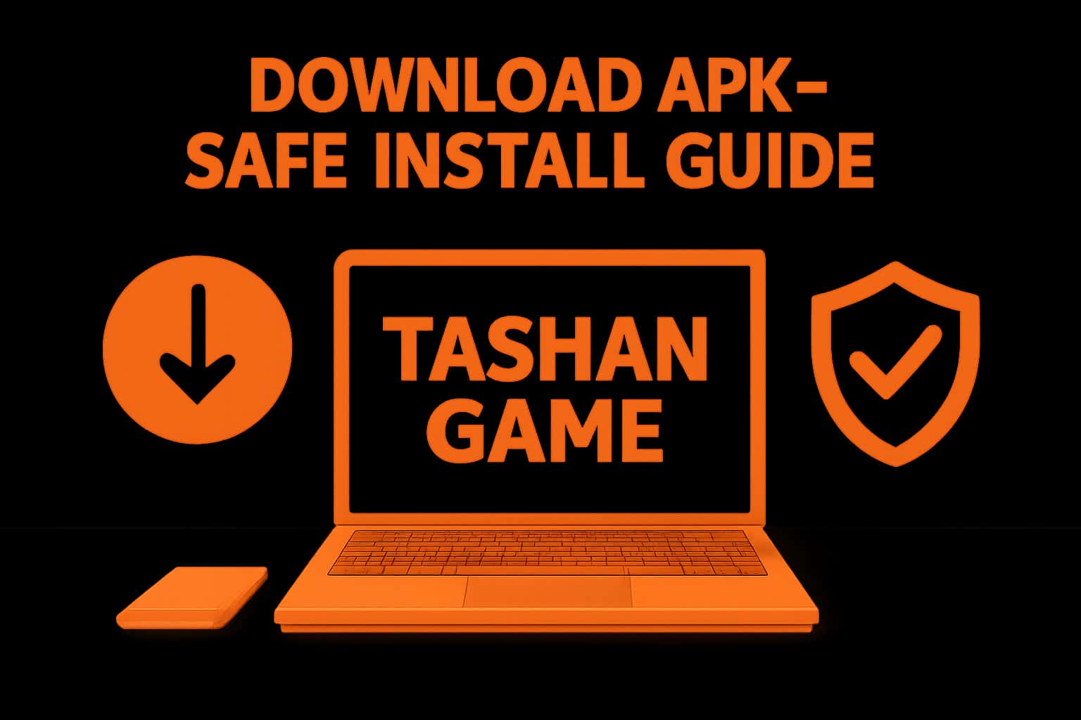 Informational scene about downloading the Tashan Game APK