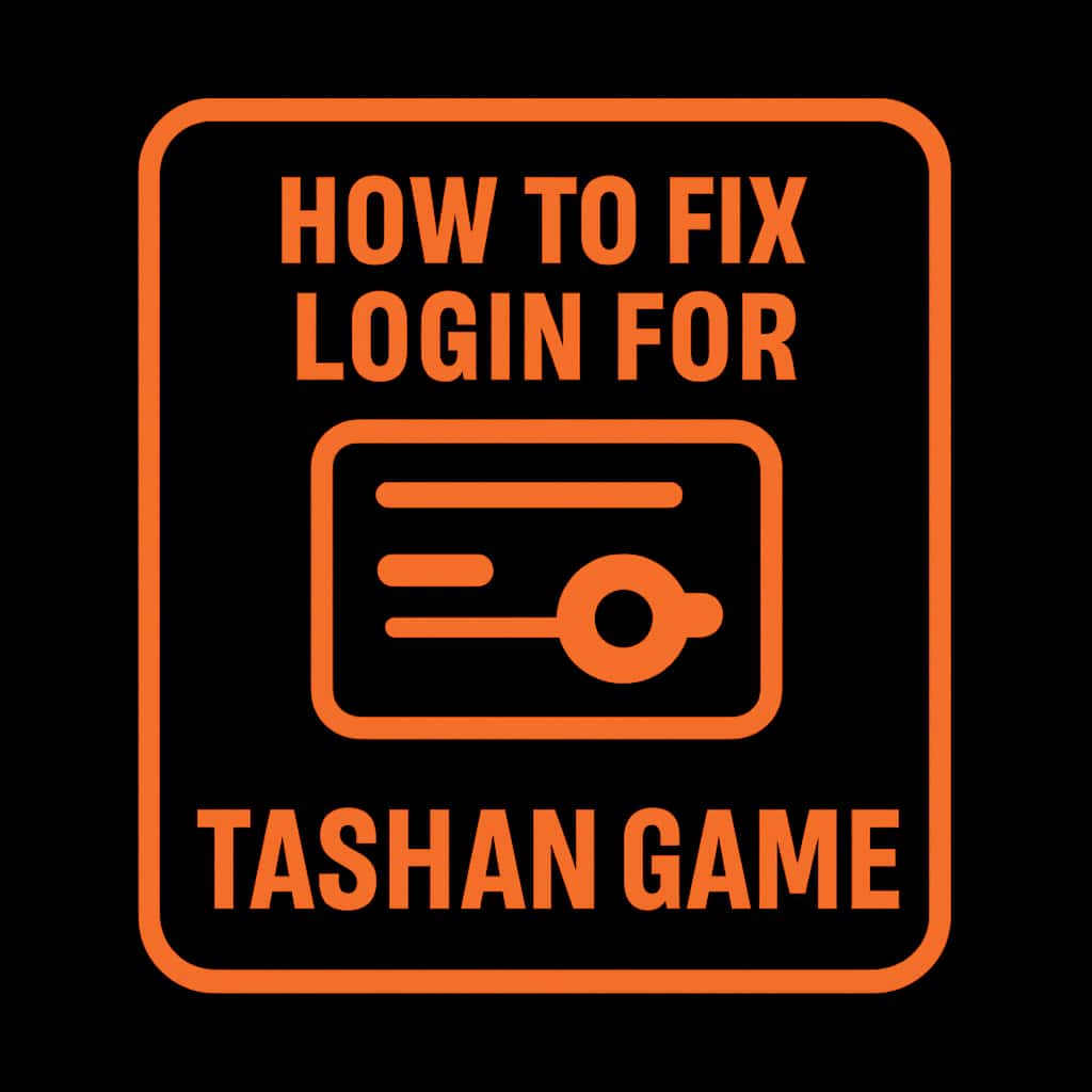 An icon representing login assistance for Tashan Game.
