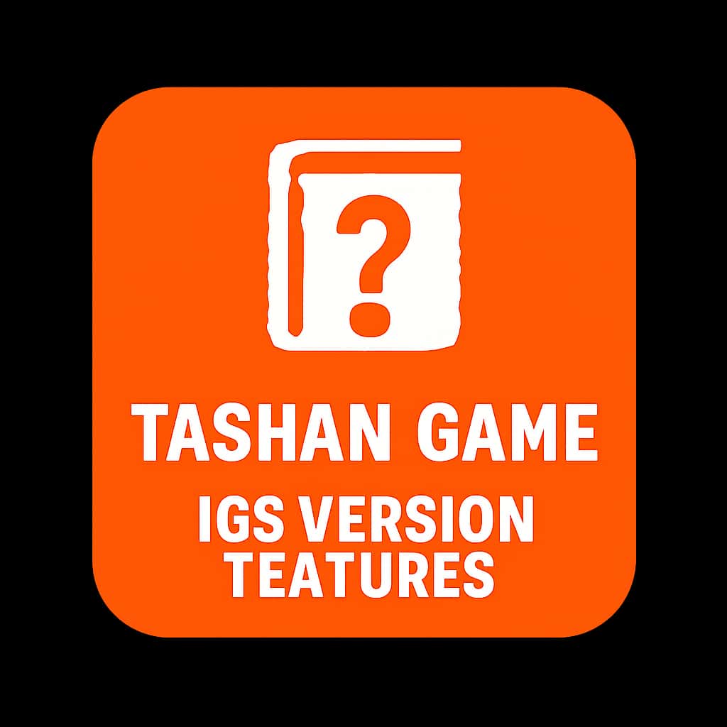 Minimal icon representing Tashan Game iOS Version Features.