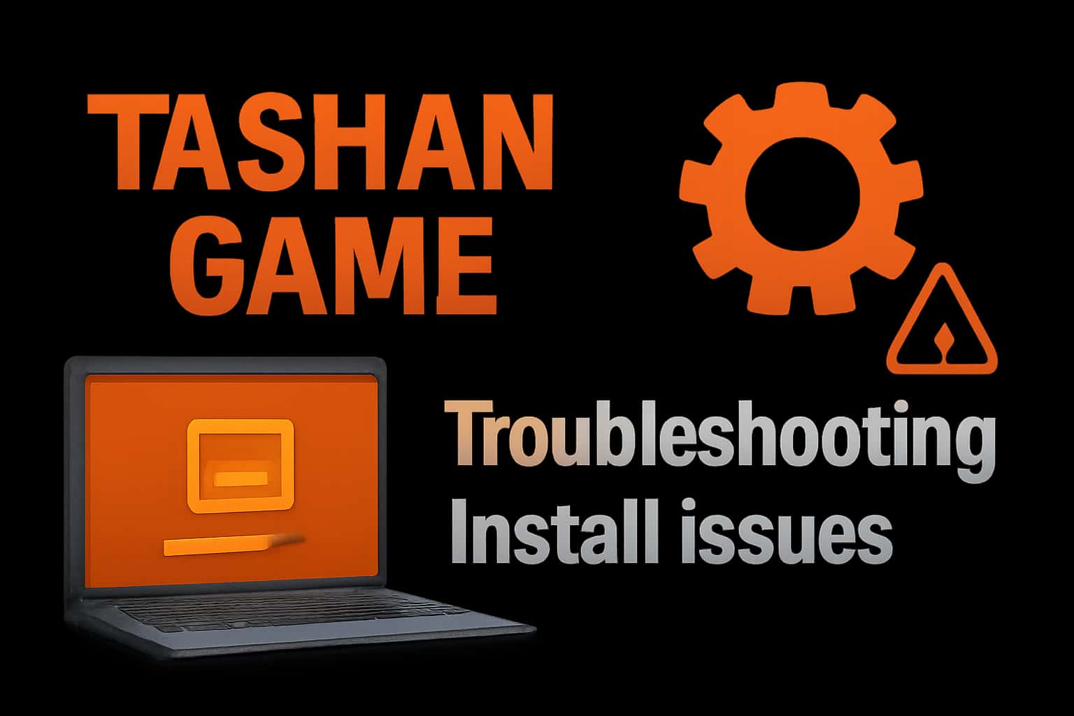 An illustrative guide to resolving installation issues for Tashan Game.